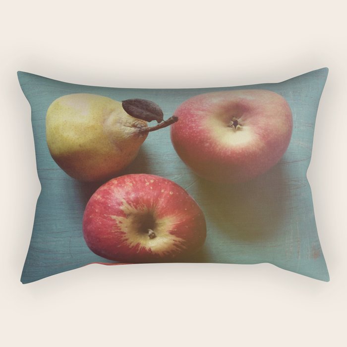 Autumn Apples Rectangular Pillow Gallery Image 1