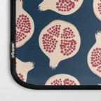Pomegranate Fruit Navy Blue Laptop Sleeve Gallery Image 3