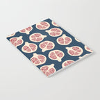 Pomegranate Fruit Navy Blue Notebook Gallery Image 2