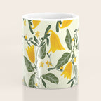 Yellow Bright Flower Pattern Coffee Mug Gallery Image 4