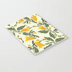 Yellow Bright Flower Pattern Notebook Gallery Image 3