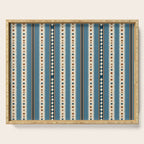 Vintage Woven Stripe - Cozy Heirloom Serving Tray Gallery Image 1