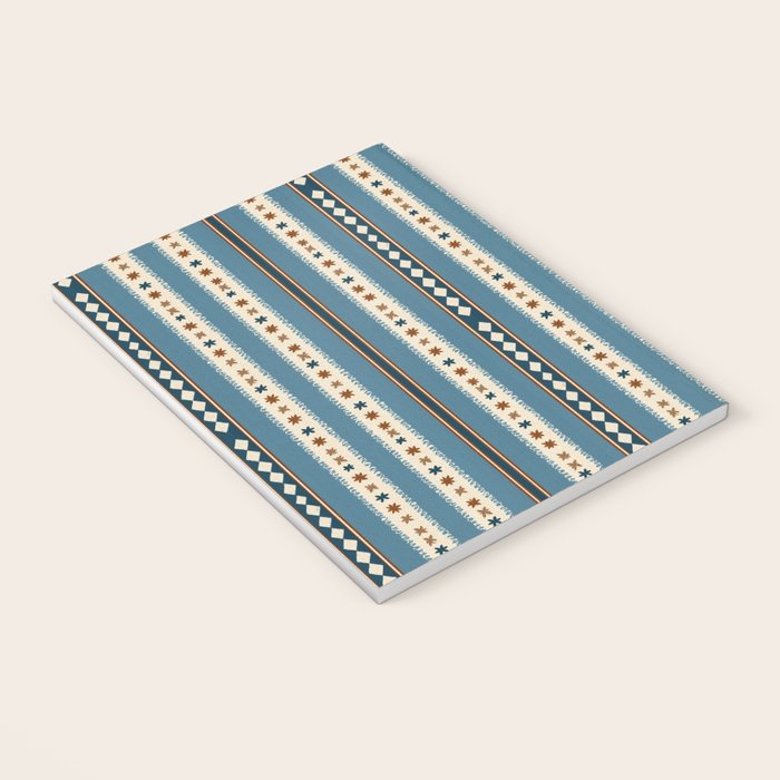 Vintage Woven Stripe - Cozy Heirloom Notebook Gallery Image 3
