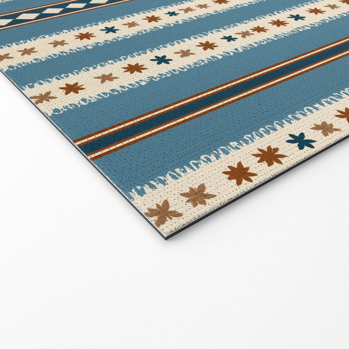 Vintage Woven Stripe - Cozy Heirloom Welcome Mat Gallery Image 2