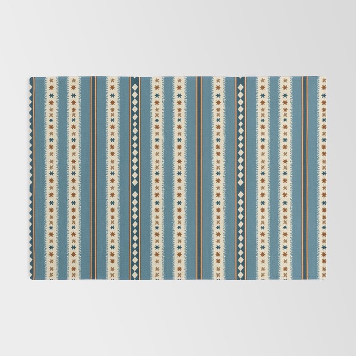 Vintage Woven Stripe - Cozy Heirloom Rug Gallery Image 2