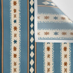 Vintage Woven Stripe - Cozy Heirloom Wall Tapestry Gallery Image 3
