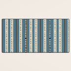 Vintage Woven Stripe - Cozy Heirloom Desk Mat Gallery Image 3