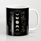 Moonlight Garden - Olive Green Coffee Mug Gallery Image 1