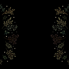 Moonlight Garden - Olive Green Coffee Mug Gallery Image 2