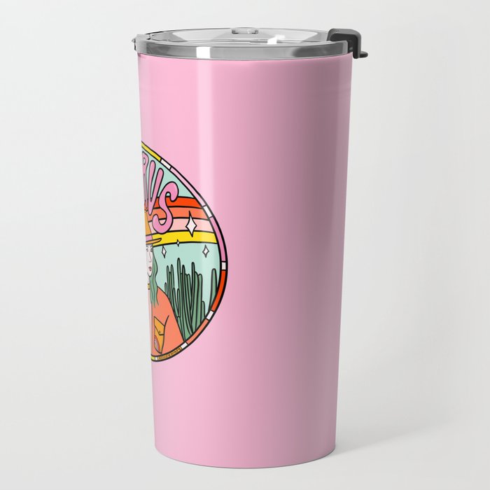 Taurus Cowgirl Travel Mug Gallery Image 2
