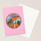 Taurus Cowgirl Stationery Card Gallery Image 2