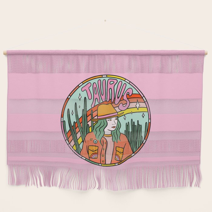 Taurus Cowgirl Wall Hanging Gallery Image 1