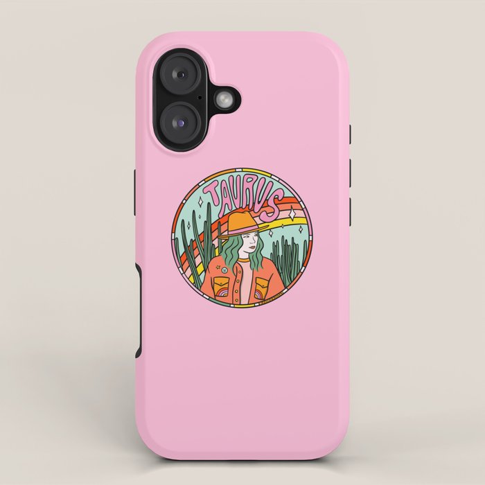 Taurus Cowgirl iPhone Case Gallery Image 1
