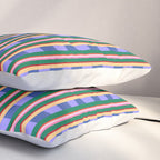Woven Color Block Stripes Pillow Sham Gallery Image 3