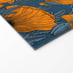 Orange poppies Welcome Mat Gallery Image 2