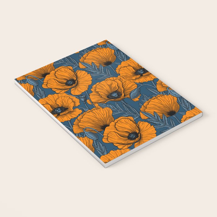 Orange poppies Notebook Gallery Image 3