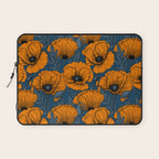 Orange poppies Laptop Sleeve Gallery Image 1