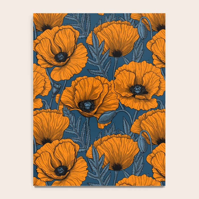 Orange poppies Notebook Gallery Image 4