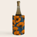 Orange poppies Wine Chiller Gallery Image 2