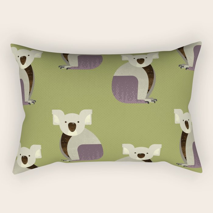 Whimsy Koala Rectangular Pillow Gallery Image 2