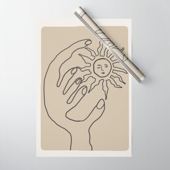 Shadow 2 Wrapping Paper Gallery Image 1