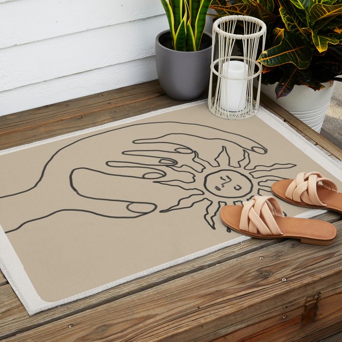 Shadow 2 Outdoor Rug Gallery Image 2