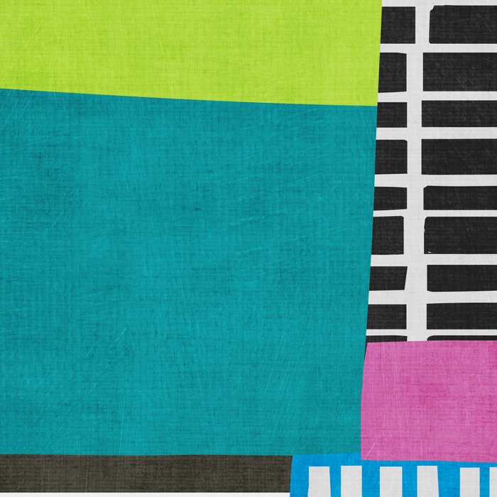 Colorful Patchwork Design Artwork Coffee Mug Gallery Image 2