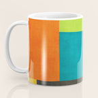 Colorful Patchwork Design Artwork Coffee Mug Gallery Image 3