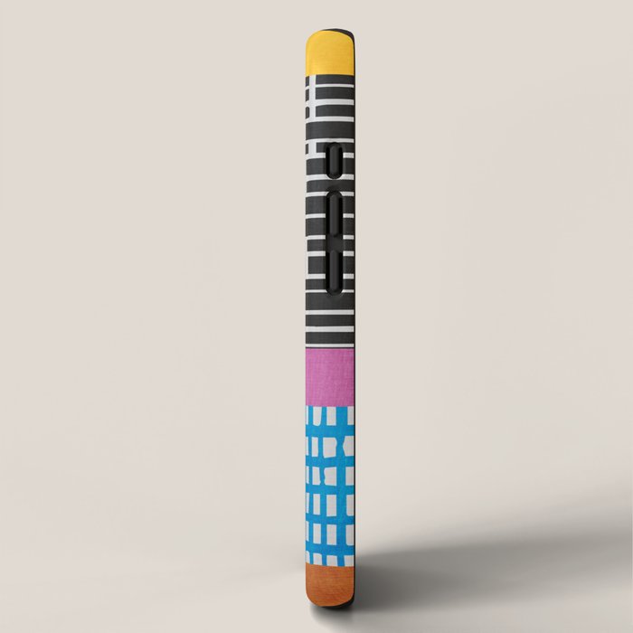 Colorful Patchwork Design Artwork iPhone Case Gallery Image 2