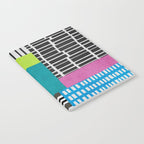 Colorful Patchwork Design Artwork Notebook Gallery Image 2