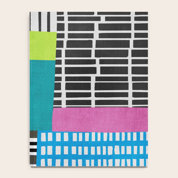 Colorful Patchwork Design Artwork Notebook Gallery Image 4