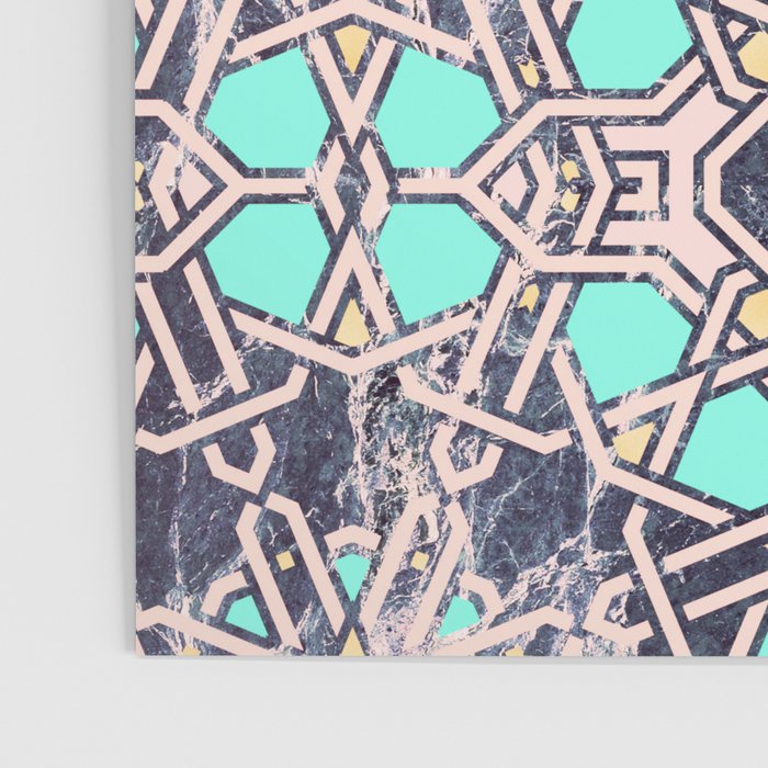 Mosaic moroccan tile B Poster Gallery Image 3
