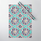Mosaic moroccan tile B Wrapping Paper Gallery Image 1