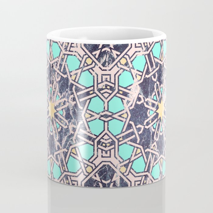 Mosaic moroccan tile B Coffee Mug Gallery Image 4