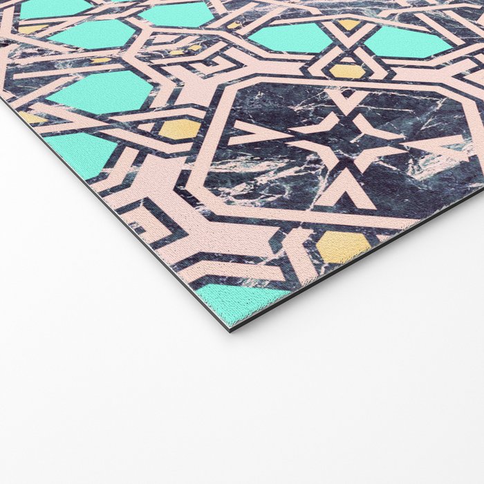 Mosaic moroccan tile B Welcome Mat Gallery Image 2