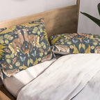 Deer Reflection at Night A Pillow Sham Gallery Image 2