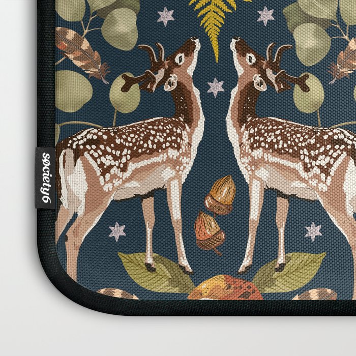 Deer Reflection at Night A Laptop Sleeve Gallery Image 3