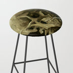 Vincent van Gogh - Skull of a Skeleton with Burning Cigarette Stool Gallery Image 2