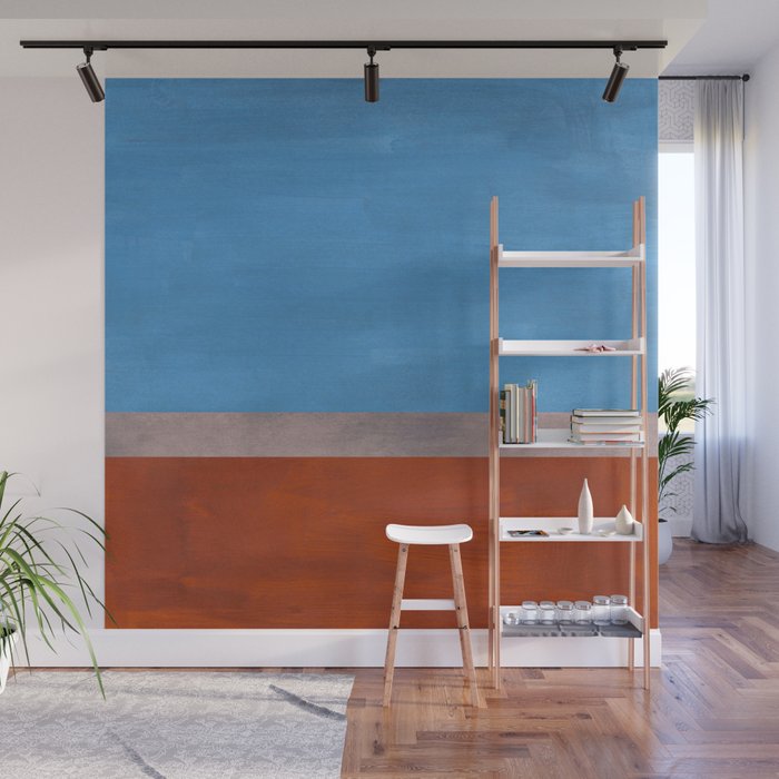 Silver Path Wall Mural Gallery Image 1