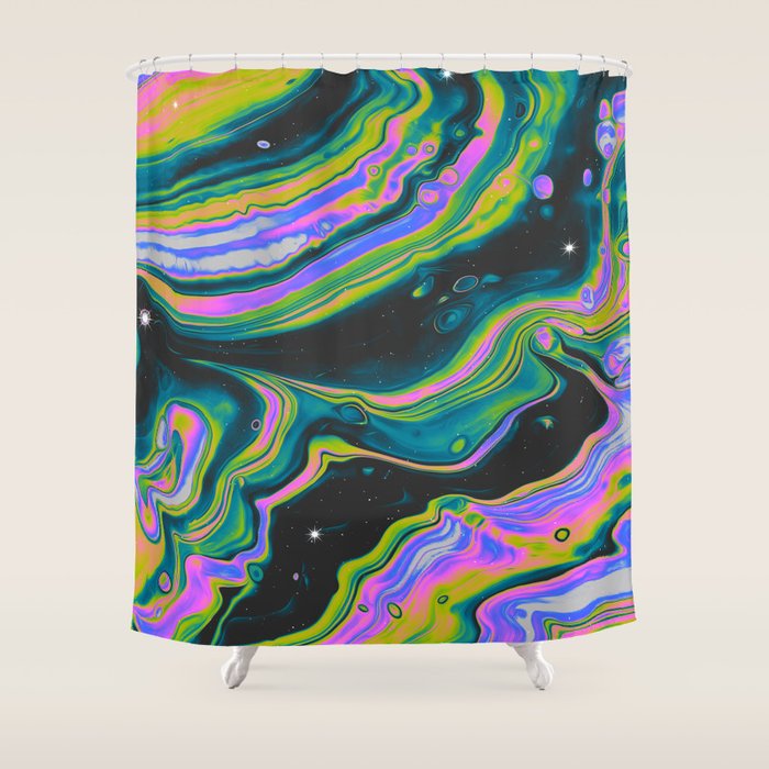 INMATES OF HEARTACHE Shower Curtain Gallery Image 1