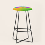 Tuscan  Landscape - Ombre Colors Minimalist Modern Abstract Iluustration  Stool Gallery Image 1