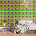 Tuscan  Landscape - Ombre Colors Minimalist Modern Abstract Iluustration  Wallpaper Gallery Image 3