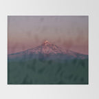 Evenings at Hood Throw Blanket Gallery Image 2