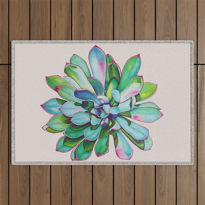 Whispers of the Desert and Cacti Dreams Outdoor Rug Gallery Image 1