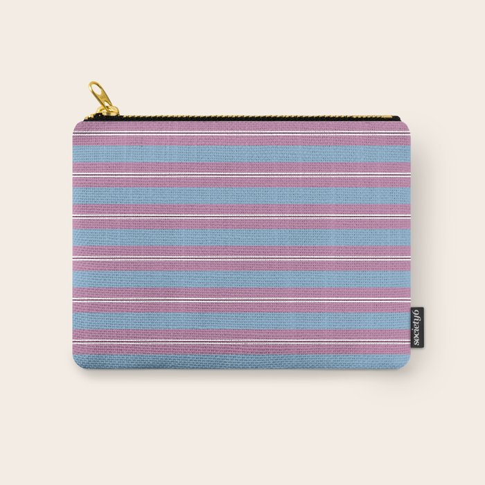 Bubblegum Stripes Carry All Pouch Gallery Image 1