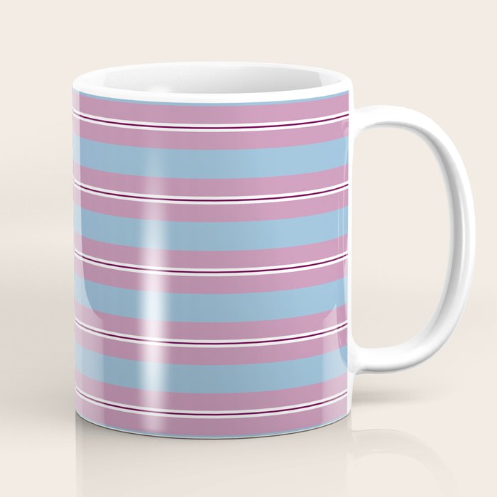 Bubblegum Stripes Coffee Mug Gallery Image 1