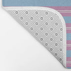 Bubblegum Stripes Bath Mat Gallery Image 2