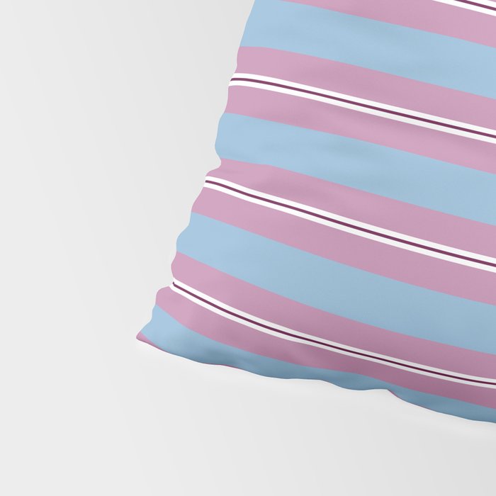 Bubblegum Stripes Pillow Sham Gallery Image 4