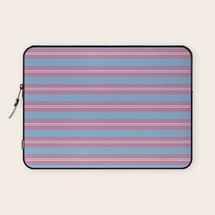 Bubblegum Stripes Laptop Sleeve Gallery Image 1