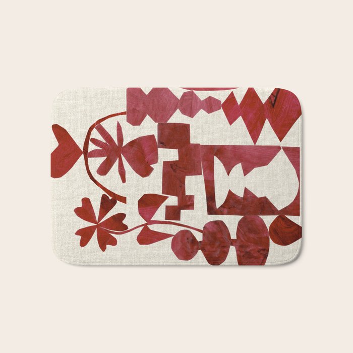 Crimson Diamond Bath Mat Gallery Image 1